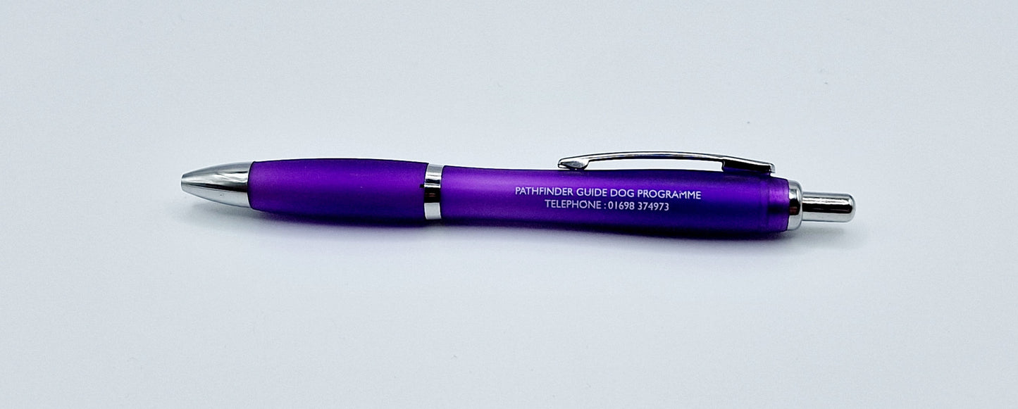 Purple Charity Pen